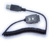 USB to cell phone connector cable assembly