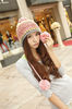 2012 Fashion knitted hats with balls