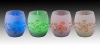 Solar Beautiful Design Glass Candle Light