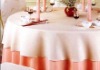 100% polyester elegant table cloth napkin