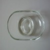 Glass soap plate