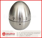 Mechanical stainless steel kitchen timer