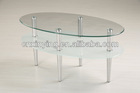 Glass coffee table TC-005