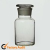 Wide mouth reagent bottles with glass stopper