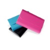 fashionable pu leather name card holder