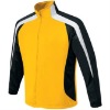 Men's Polyester Yellow and Black Sports Jackets