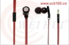 3.5mm Jack Plug Crystal Stereo Earphone For Mobile Phone/Computer