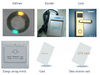 Electronic Stainless Steel RFID Hotel Door Lock system with card made in China(DH-8011-1J)