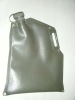 plastic dark green 7liter transport motorbike fuel bag with eyes