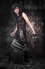 Punk fashion leather male skirt from pentagramme J091209