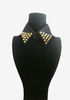 2012 New Arrival fashion PU collar with gloden spike (YL21221101-12-QS)