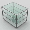 Fashion glass display cabinet for sale