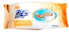 wet wipes tissue for Leather(clothing,purses,shoes,furniture)