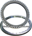 Ball slewing bearing with outer gear , construction machinery slewing ring bearing parts