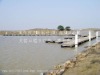 Sayram lake floating dock in Sinkiang