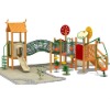 Wooden children playground equipment