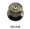 cylindrical door knob lock 581AB