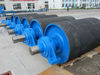 Belt conveyor drive pulley in machinery