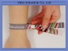 2011 popular shaped Woven wristband