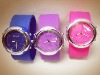 fashion quartz silicone slap watch