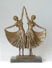 Twins bronze Sculpture