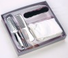 Hair brush set with towel and hair band