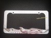 Eagle license plate frame