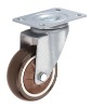 Top plate TPR swivel caster wheel