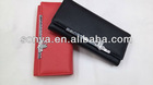 Girls's fashion and nice wallet with metal decoration