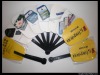 advertising pp hand fan for promotion