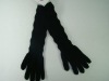 Ladies fashion grey knit glove