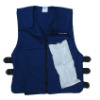 blue cool vest