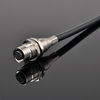 M12 IP67 8pin panel mount connector