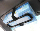 Car sun visor Tissue paper box holder Auto seat back accessories hold clip