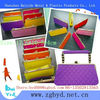 latest Silicone Luxury hand bag,silicone lozenge design lady bag