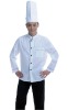 Chef's White Cook Uniform Set Clothing