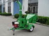 Gas engine wood chipper