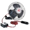 8" Oscillating Car Fan