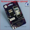 Clear anti-glare screen protector for iPhone 4