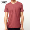 100% cotton short sleeve plain burgundy t-shirt