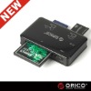 ORICO 8566C3 usb3.0 micro-sd card reader,support SD/TF/CF/MS/M2/XD