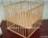 Solid pine baby playpen