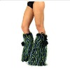 2012 fashion faux fur leg warmer