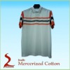 100% Double Mercerized cotton mens polo shirts