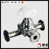 Stainless Steel Sanitary Three-Way Diaphragm Valves