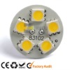 AC/DC10~25v G4 5SMD back pin 1.2W led light