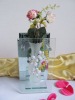 clear glass flower vase,beautiful vase decoration,new product for 2011