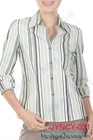 Female's trendy striped blouse