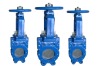 resilient seated dutile iron knife gate valves