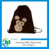 Cute Mpnkey Bag drawstring bag with heat transfer printing